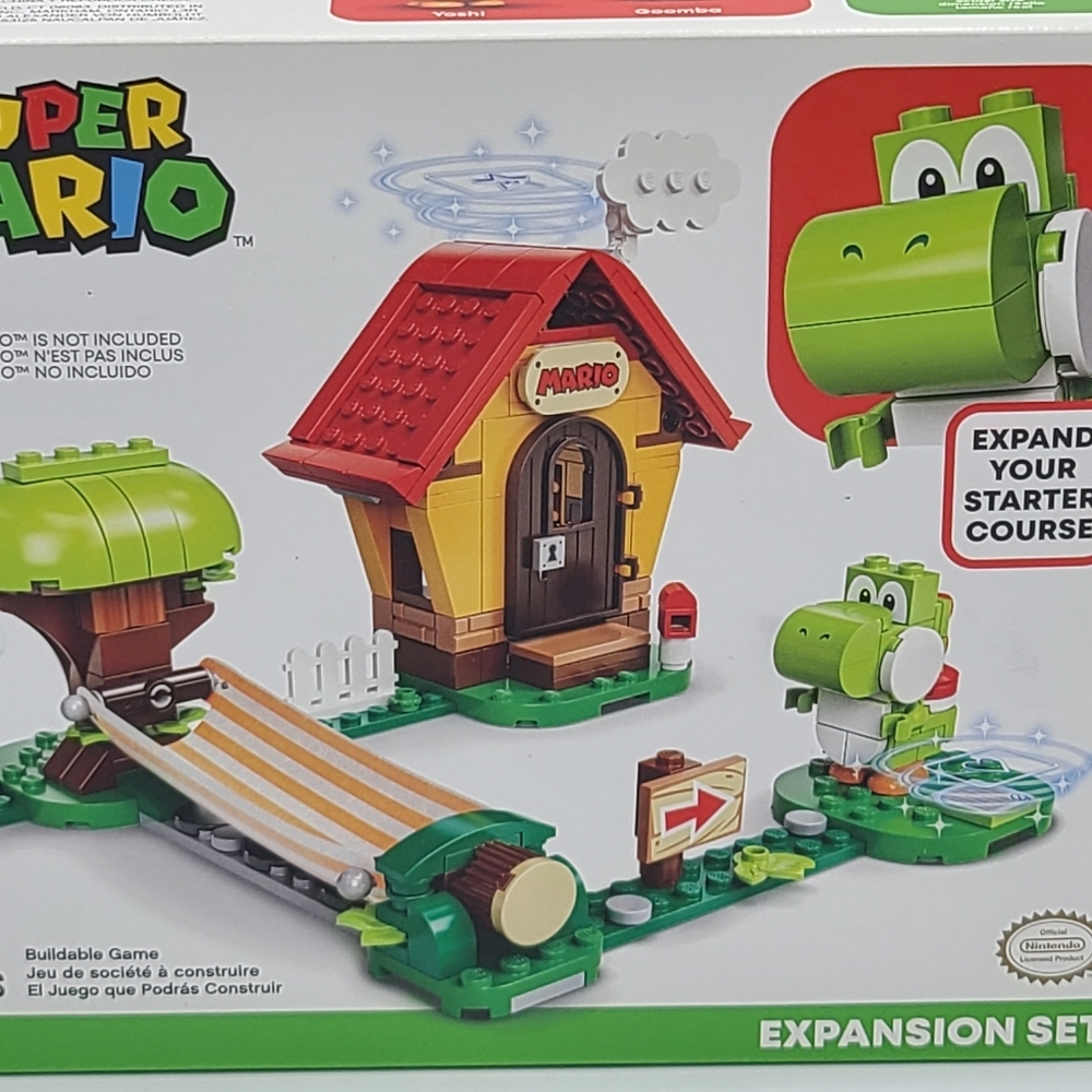 Lego Super Mario Mario's House & Yoshi Expansion Set 71367 205 pc New in Box - Picture 3 of 13